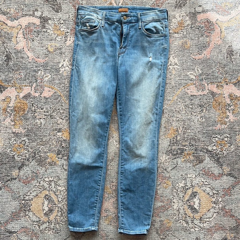 Mother jeans- The looker crop size 28
